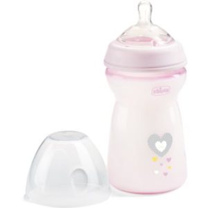 Chicco Natural Feeling Girl biberon pentru sugari