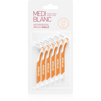 MEDIBLANC Interdental Pick-brush Angle perie interdentara 6 bucati