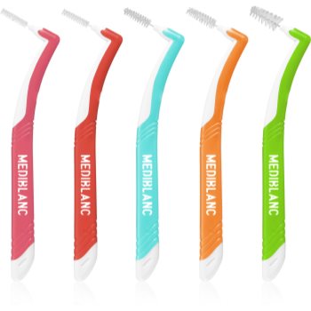 MEDIBLANC Interdental Pick-brush Angle perie interdentara 5 bucati