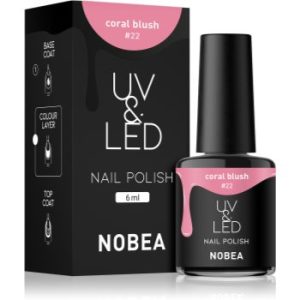 NOBEA UV & LED Nail Polish unghii cu gel folosind UV / lampă cu LED glossy