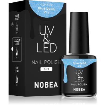 NOBEA UV & LED Nail Polish unghii cu gel folosind UV / lampă cu LED glossy