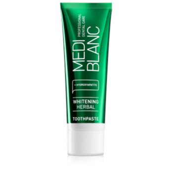 MEDIBLANC Whitening Herbal pastă de dinți cu extract din plante cu efect de albire