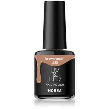 NOBEA UV & LED Nail Polish unghii cu gel folosind UV / lampă cu LED glossy