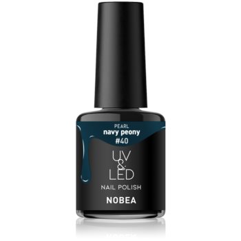 NOBEA UV & LED Nail Polish unghii cu gel folosind UV / lampă cu LED glossy