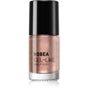 NOBEA Metal Gel-like Nail Polish lac de unghii cu efect de gel