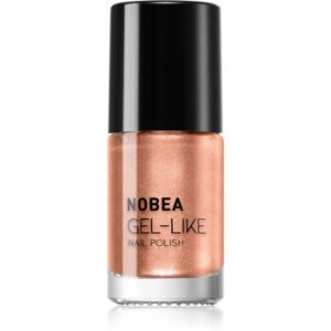 NOBEA Metal Gel-like Nail Polish lac de unghii cu efect de gel