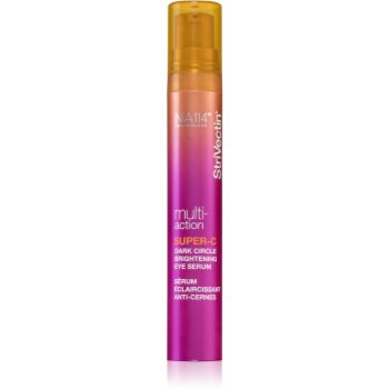 StriVectin Multi-Action Super-C Dark Circle Brightening ser de ochi împotriva pungilor și a ridurilor cu vitamina C