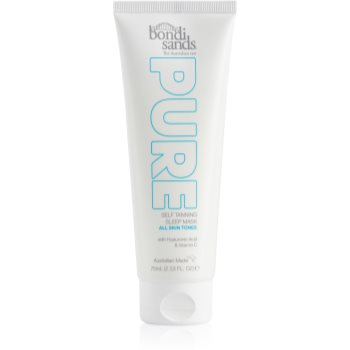 Bondi Sands Pure Self Tanning Sleep Mask mască facială auto-bronzantă, de noapte