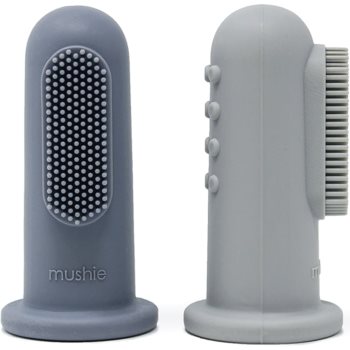 Mushie Finger Toothbrush periuta de dinti pentru deget pentru copii