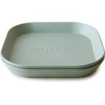 Mushie Square Dinnerware Plates farfurie