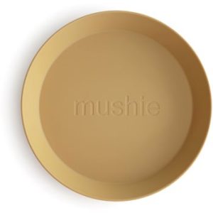Mushie Round Dinnerware Plates farfurie