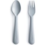 Mushie Fork and Spoon Set tacâmuri