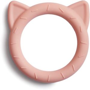 Mushie Cat Teether jucărie pentru dentiție