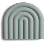 Mushie Rainbow Teether jucărie pentru dentiție