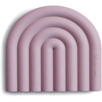 Mushie Rainbow Teether jucărie pentru dentiție