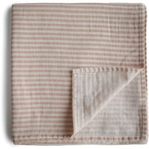 Mushie Muslin Swaddle Blanket Organic Cotton păturică de înfășat