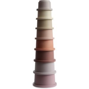 Mushie Stacking Cups Toy jucarie 3 in 1