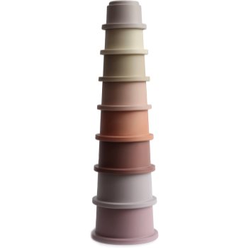 Mushie Stacking Cups Toy jucarie 3 in 1