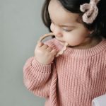 Mushie Flower Teething Bracelet jucărie pentru dentiție
