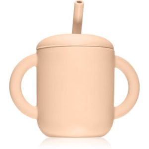 Mushie Training Cup with Straw ceasca cu pai