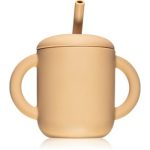 Mushie Training Cup with Straw ceasca cu pai