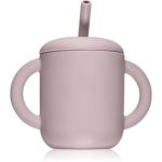 Mushie Training Cup with Straw ceasca cu pai