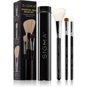 Sigma Beauty Essential set de pensule cu husă