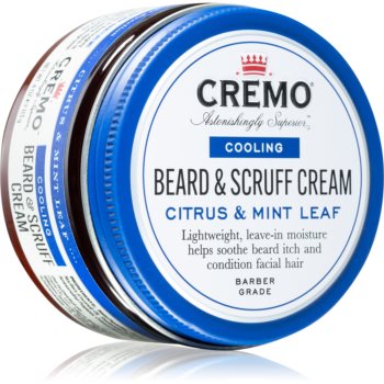 Cremo Citrus & Mint Leaf Beard Cream cremă pentru barbă