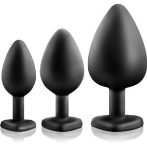 Blush Luxe Bling Plugs Training Kit set de butt plug-uri