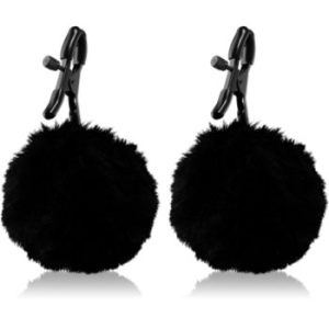 Blush Noir Pom adjustable Nipple Clamps accesorii BDSM pentru mameloane