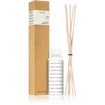 Paddywax Eco Green Bamboo & Green Tea reumplere în aroma difuzoarelor