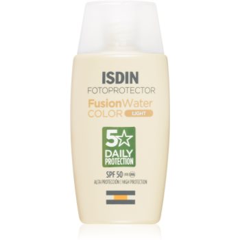 ISDIN Fusion Water fluid pentru fata cu protectie solara SPF 50
