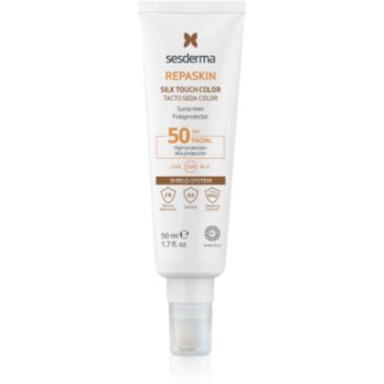 Sesderma Repaskin Silk Touch protectie solara mata pentru fata SPF 30