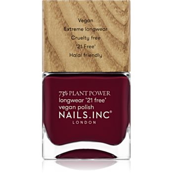 Nails Inc. Vegan Nail Polish lac de unghii cu rezistenta indelungata