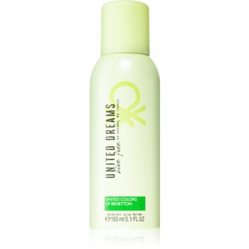 Benetton United Dreams for her Live Free deodorant spray pentru femei