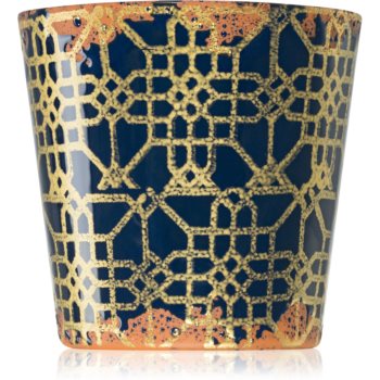 Wax Design Lattice Midnight Blue Spa Water lumânare parfumată