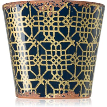 Wax Design Lattice Midnight Blue Spa Water lumânare parfumată
