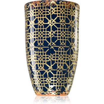 Wax Design Lattice Midnight Blue Spa Water lumânare parfumată