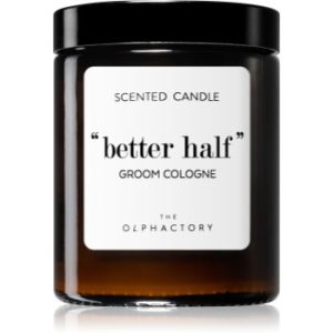 Ambientair The Olphactory Groom Cologne lumânare parfumată (brown) Better Half