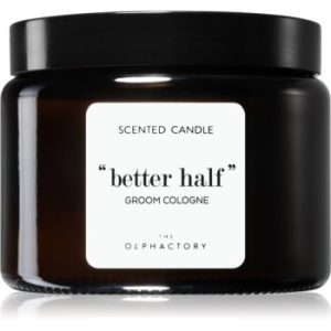 Ambientair The Olphactory Groom Cologne lumânare parfumată (brown) Better Half