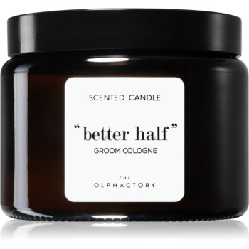 Ambientair The Olphactory Groom Cologne lumânare parfumată (brown) Better Half