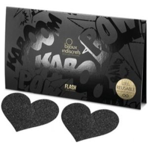 Bijoux Indiscrets Flash Heart plasturi pentru mameloane