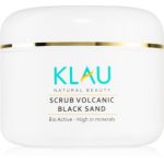KLAU Volcanic Black Sand Peeling mineral pentru ten