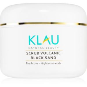 KLAU Volcanic Black Sand Peeling mineral pentru ten