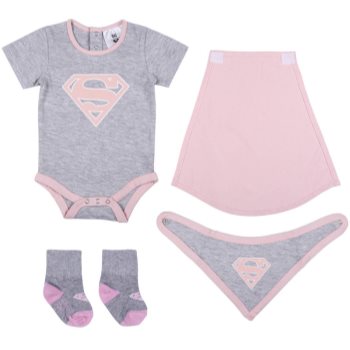 DC Comics Superheroe Girls set cadou pentru bebeluși