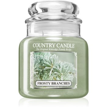 Country Candle Frosty Branches lumânare parfumată