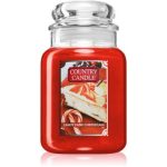Country Candle Candy Cane Cheescake lumânare parfumată