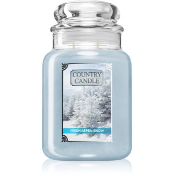 Country Candle Fresh Aspen Snow lumânare parfumată