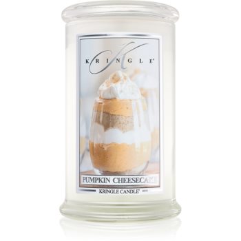 Kringle Candle Pumpkin Cheescake lumânare parfumată