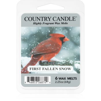 Country Candle First Fallen Snow ceară pentru aromatizator